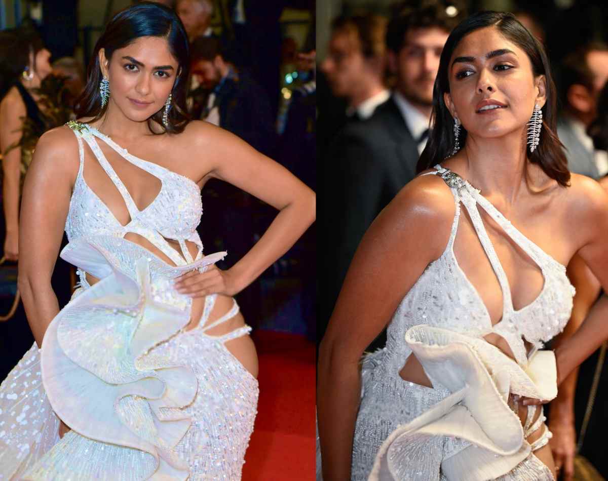 Mrunal Thakur Shines on the Red Carpet with Stunning Looks