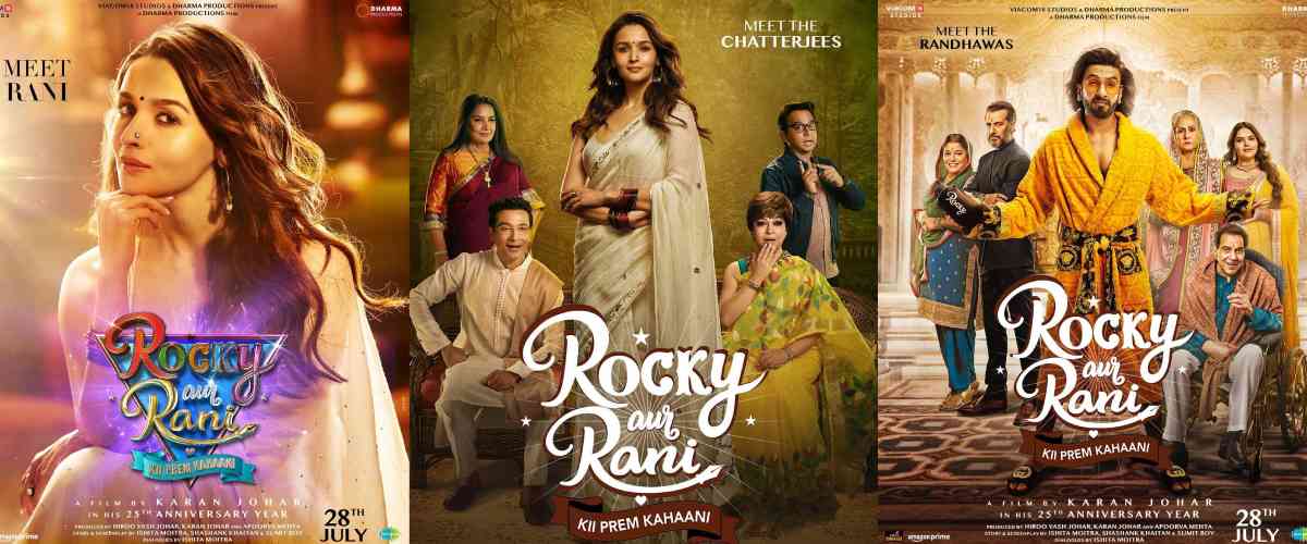 Karan Johar showed the first look of Rocky and Rani