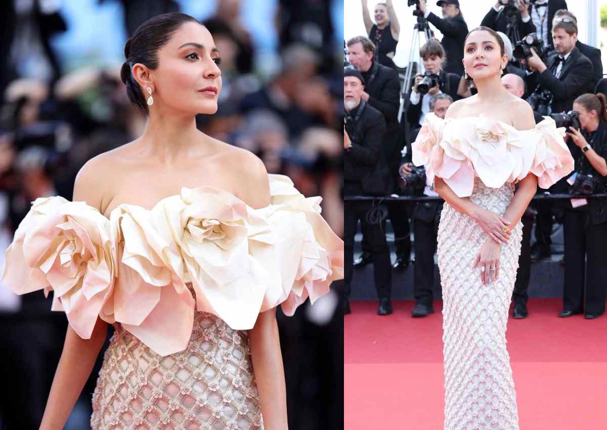 Anushka Sharma at Cannes 2023: Anushka debuts in Cannes as a white angel