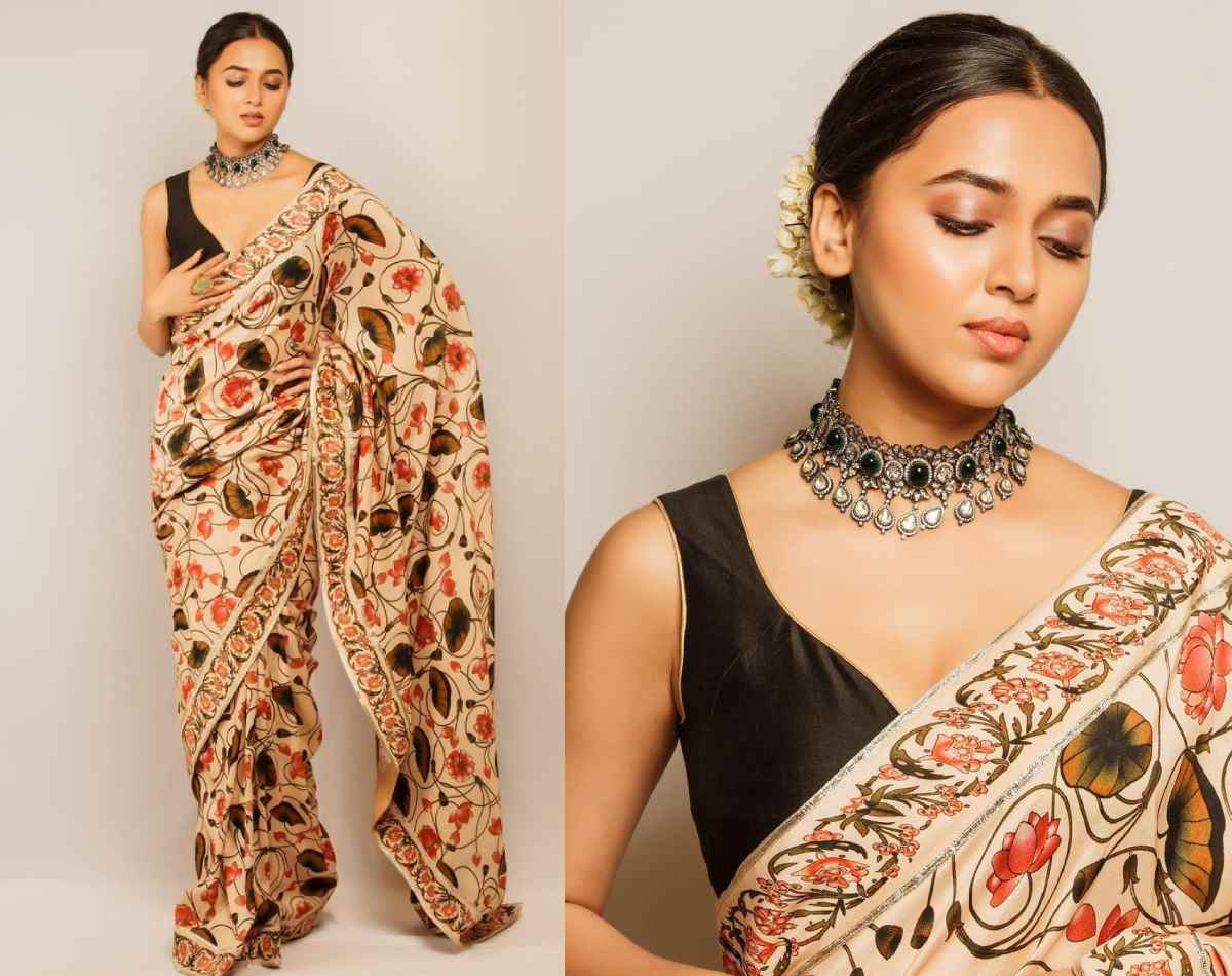 Tejasswi Prakash: A Regal Reign in Sarees