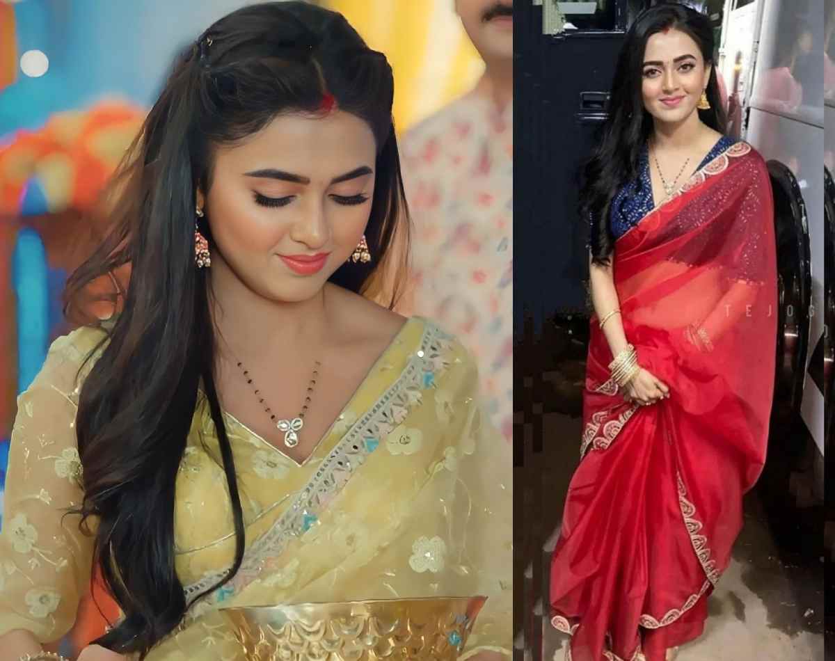 Tejasswi Prakash's Mesmerizing Saree Transformations