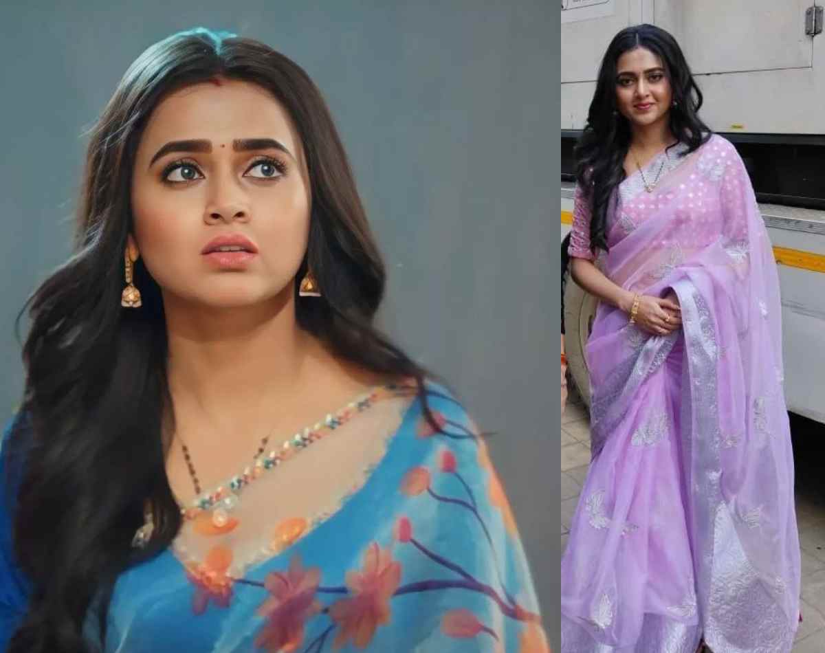 Saree Enchantress: Tejasswi Prakash's Impeccable Style