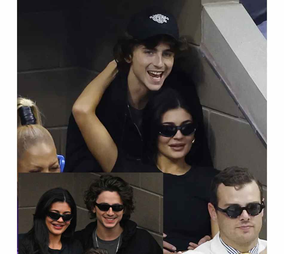 Kylie Jenner and her boyfriend Timothée Chalamet at SNL