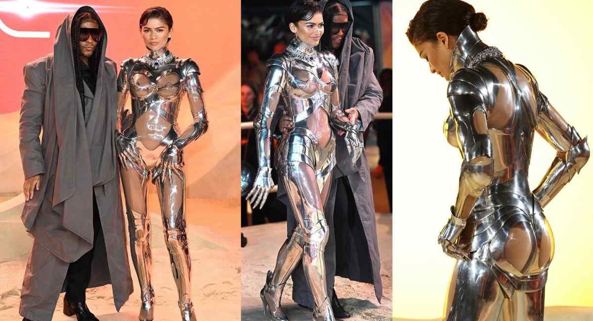 Zendaya Mugler Robot Suit Dune Part Two Premiere 2024