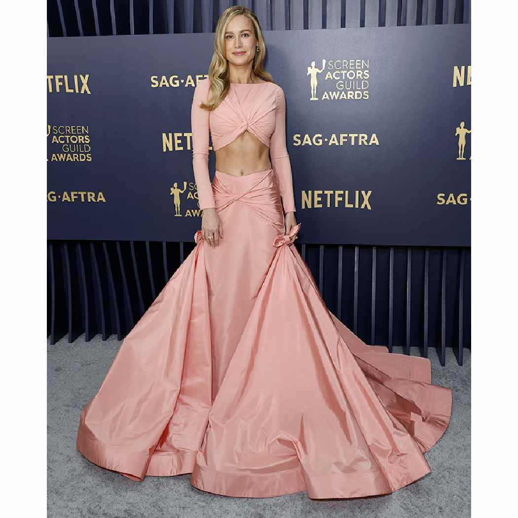 Brie Larson 2024 SAG Awards Fashion Triumph