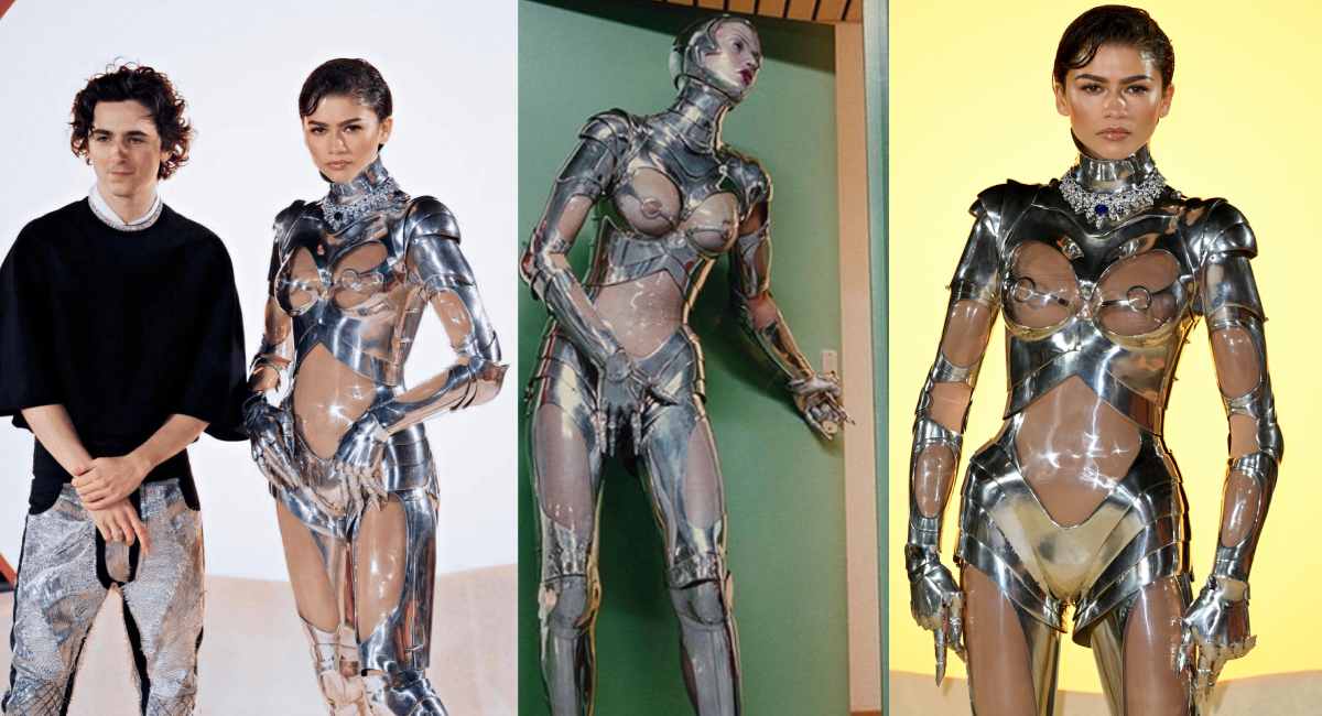 Zendaya Mugler Robot Suit Dune Part Two Premiere
