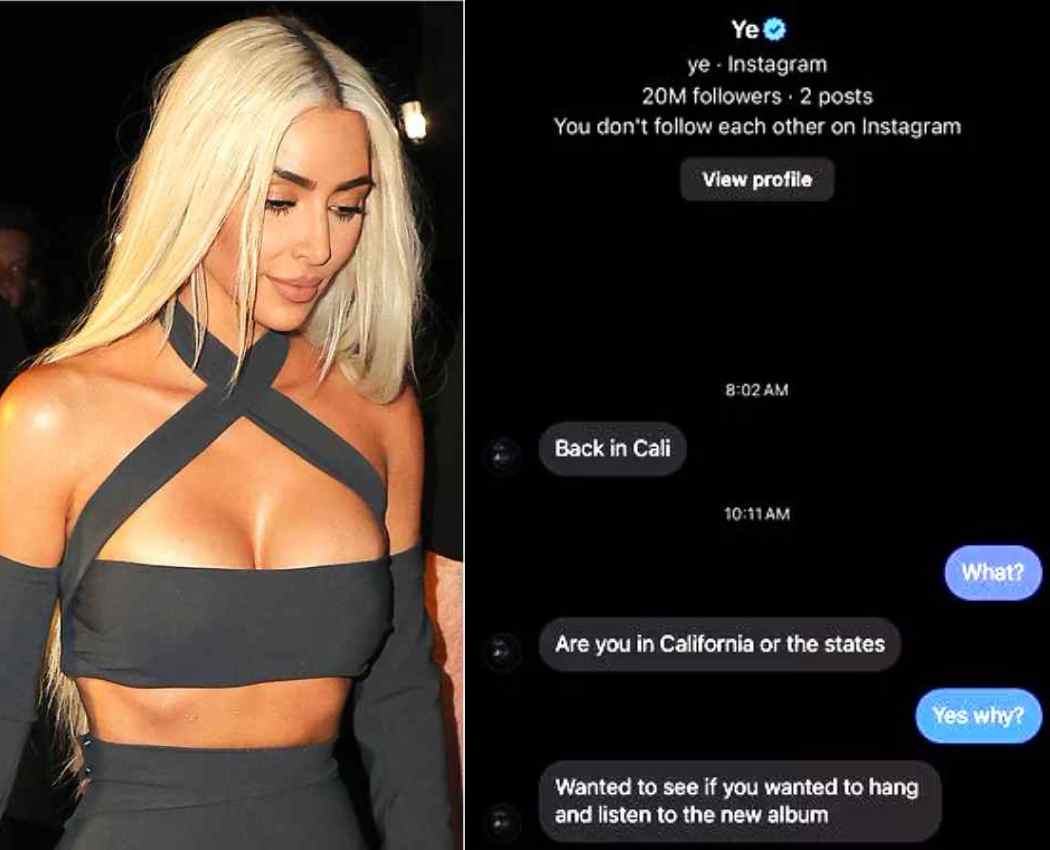 Kanye West's Alleged DMs and Cheating Claims Surface