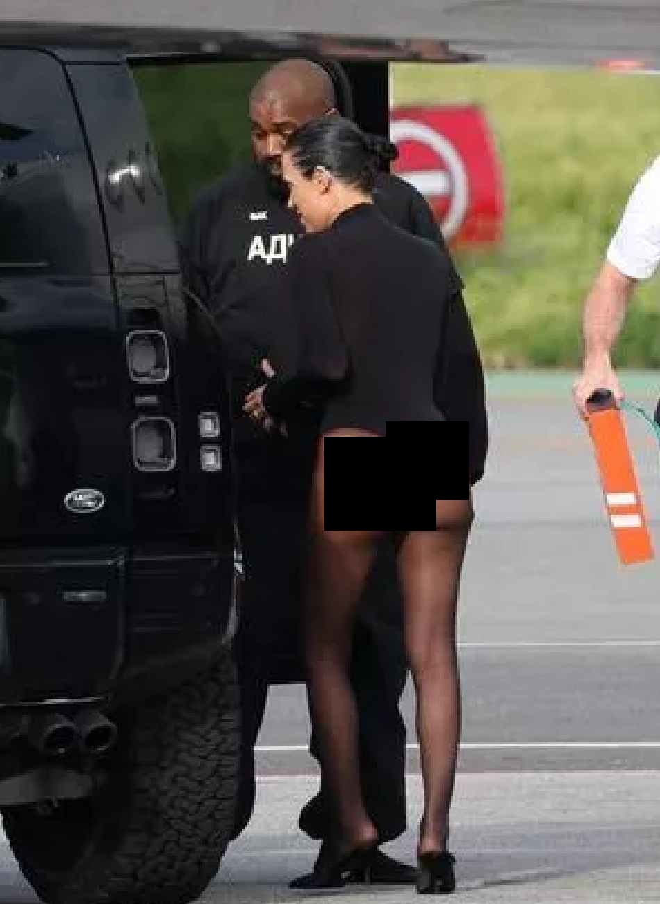 Bianca Censori Stylish Arrival with Kanye West and Family Sparks Interest
