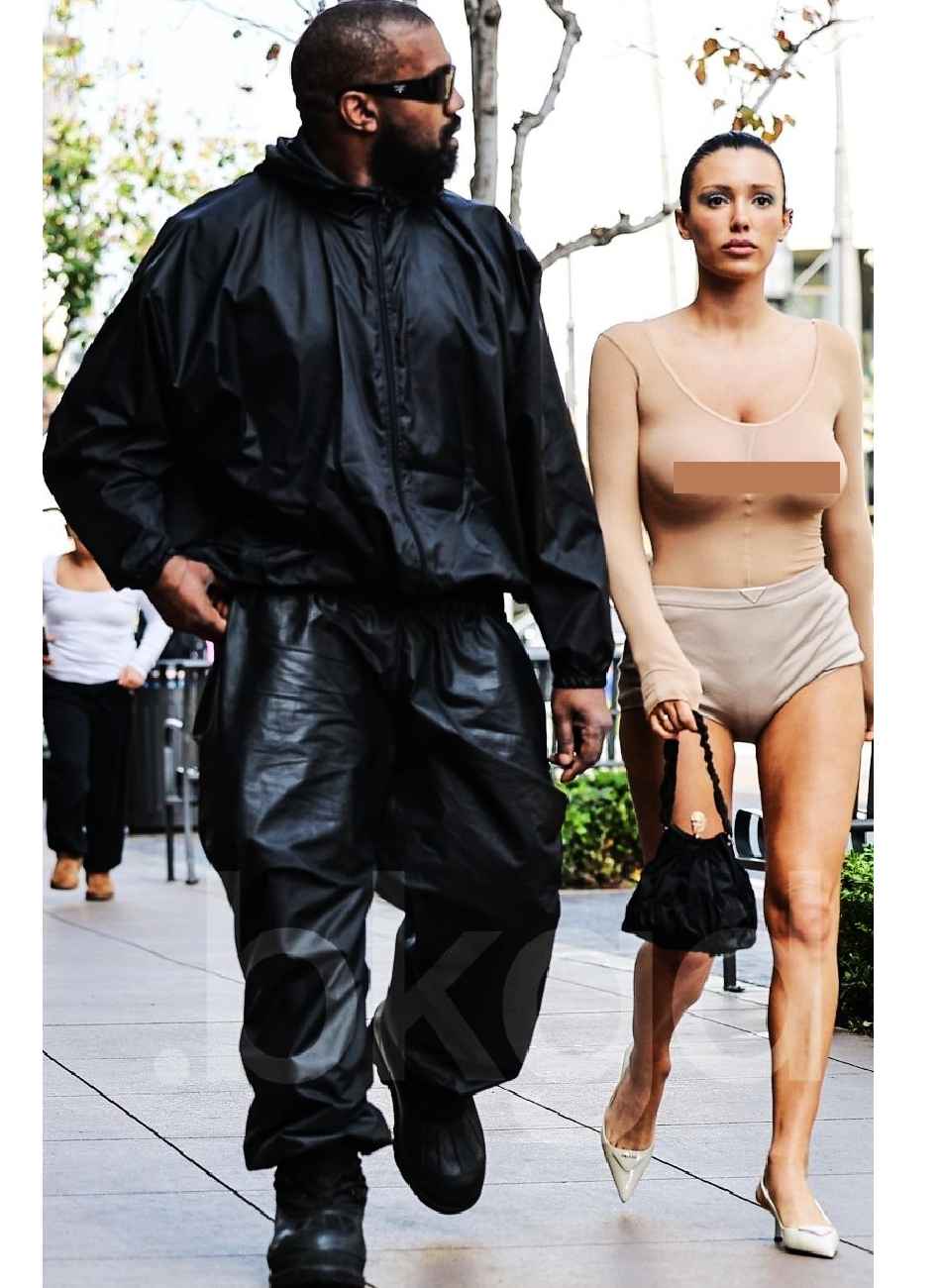 Bianca Censori and Kanye West Cheesecake Factory Outing