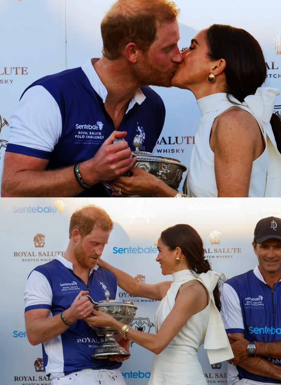 Prince Harry Meghan Markle Sentebale Polo Cup Kiss Netflix Crew