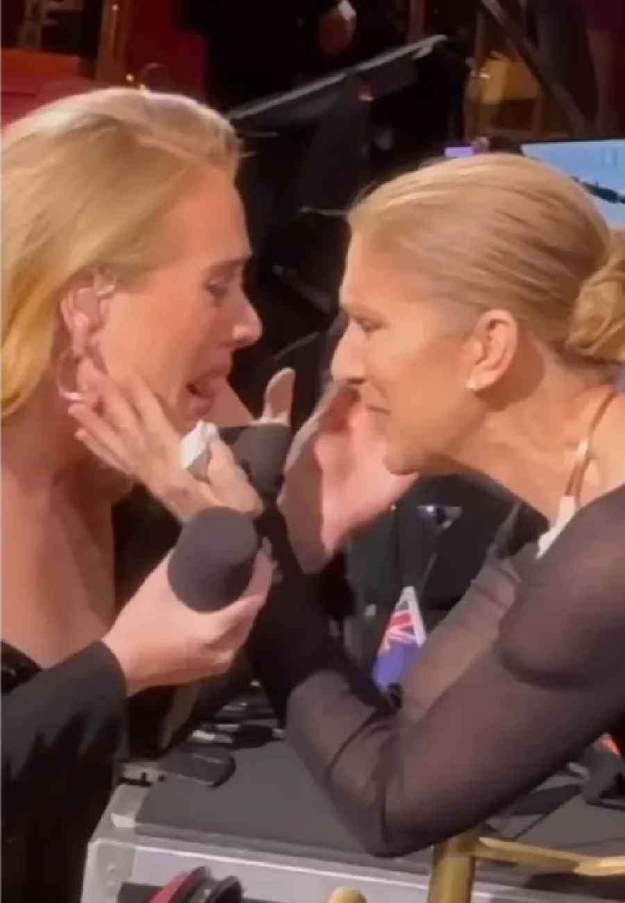 Adele Céline Dion reunion