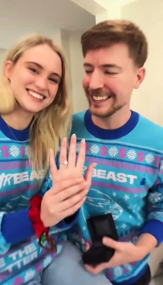 MrBeast Proposes to Girlfriend Thea Booysen in a Heartwarming Moment