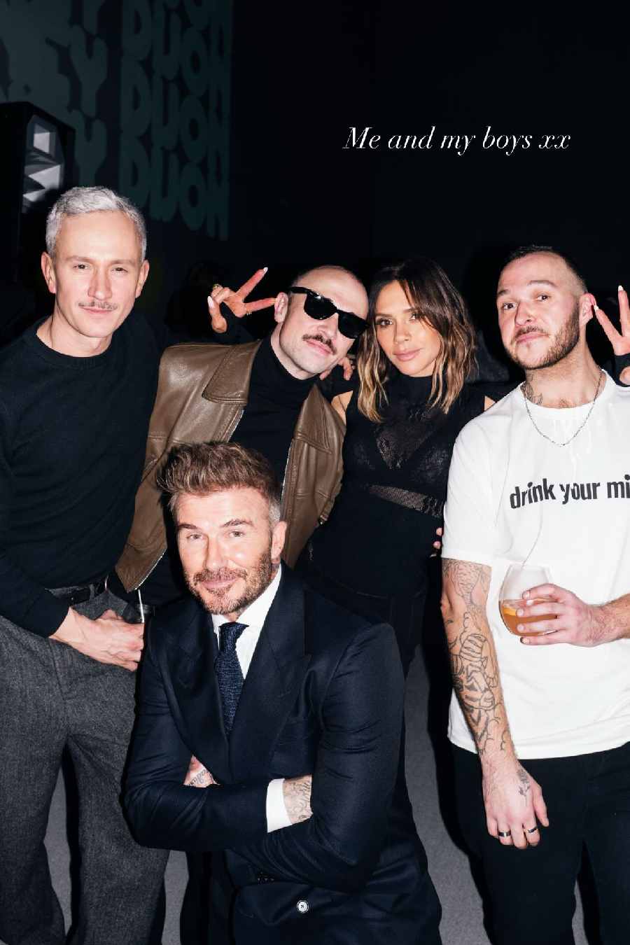 David and Victoria Beckham’s Love Shines at BOSS One Campaign Launch
