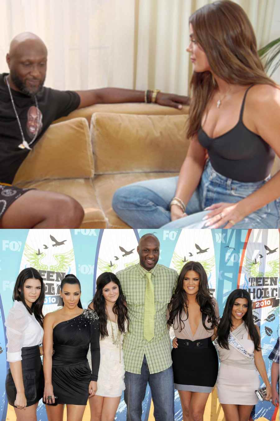 Khloe Kardashian Cringeworthy Reunion with Lamar Odom