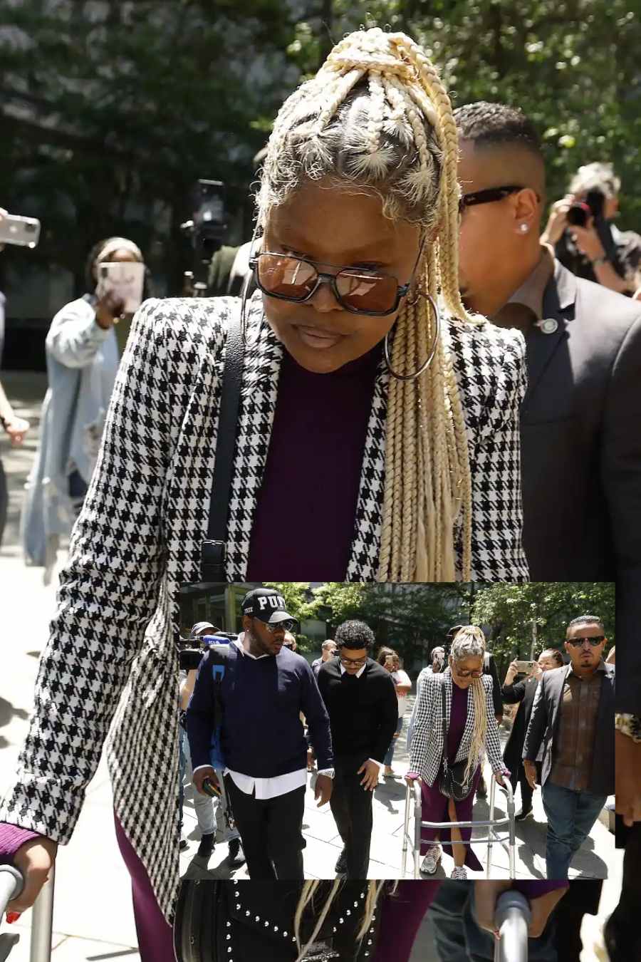 Misa Hylton Supports Son Justin Combs at Diddy Trial