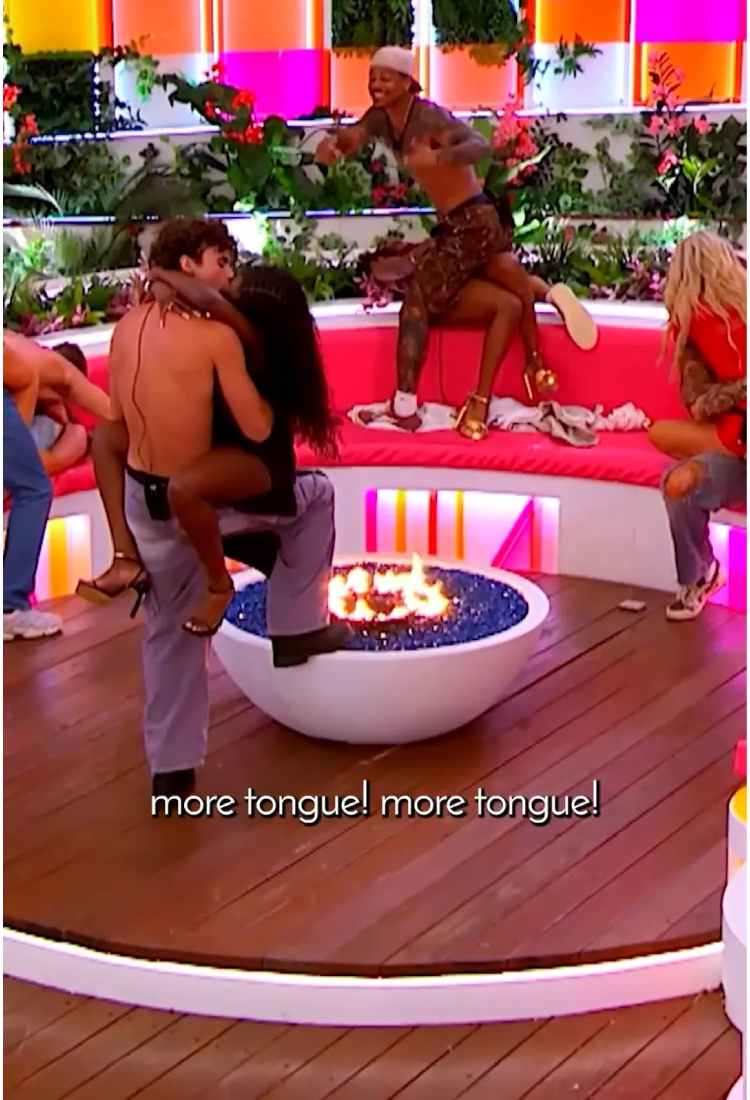Love Island USA Cierra and Huda Shock in Kissing Game