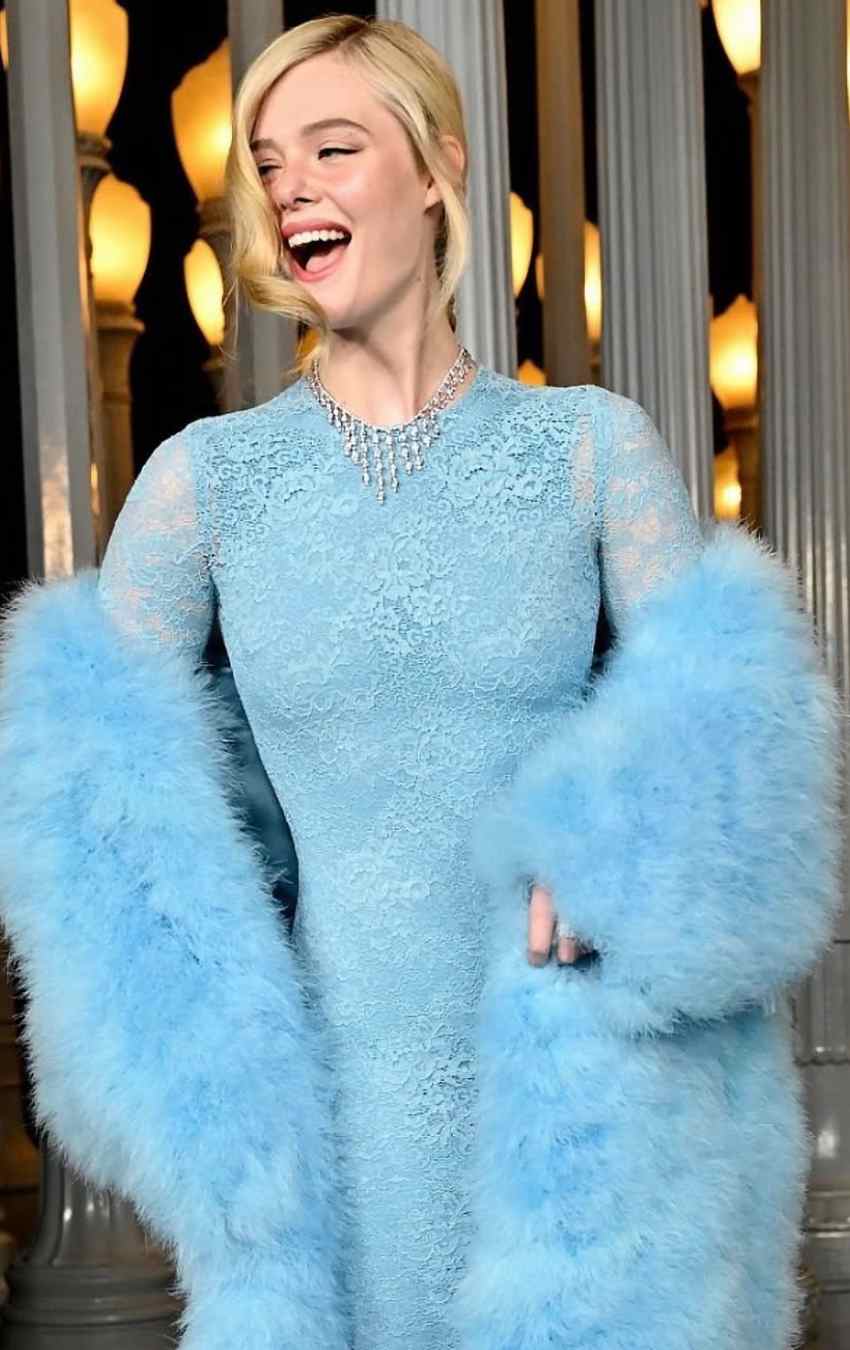 Elle Fanning turned heads at the 2025 LACMA Art+Film Gala in Los Angeles