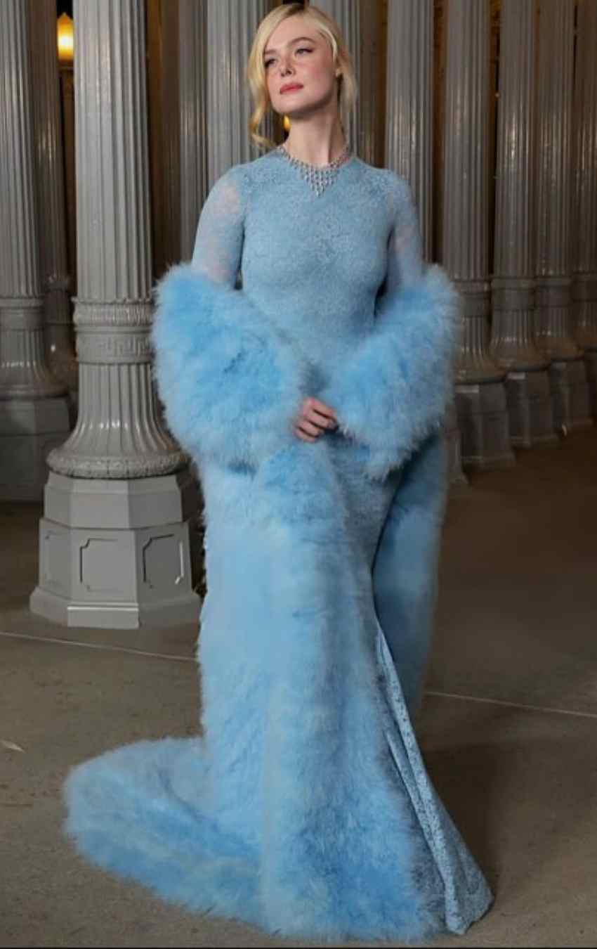 Elle Fanning turned heads at the 2025 LACMA Art+Film Gala in Los Angeles