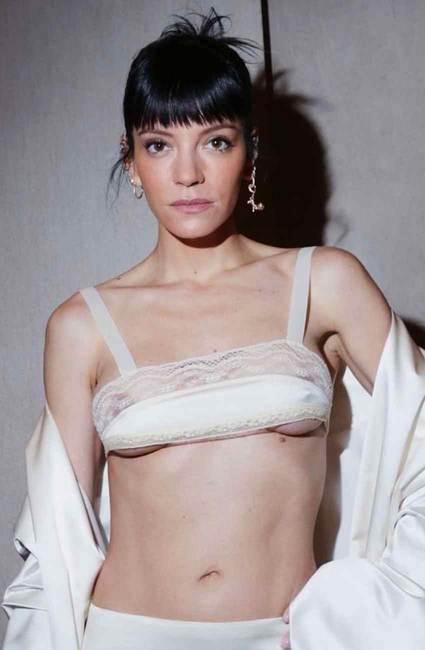 Lily Allen turns heads in sheer lingerie look at 2025 CFDAs