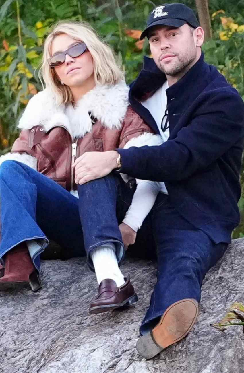 Sydney Sweeney and Scooter Braun Enjoy a Sweet Moment in Central Park