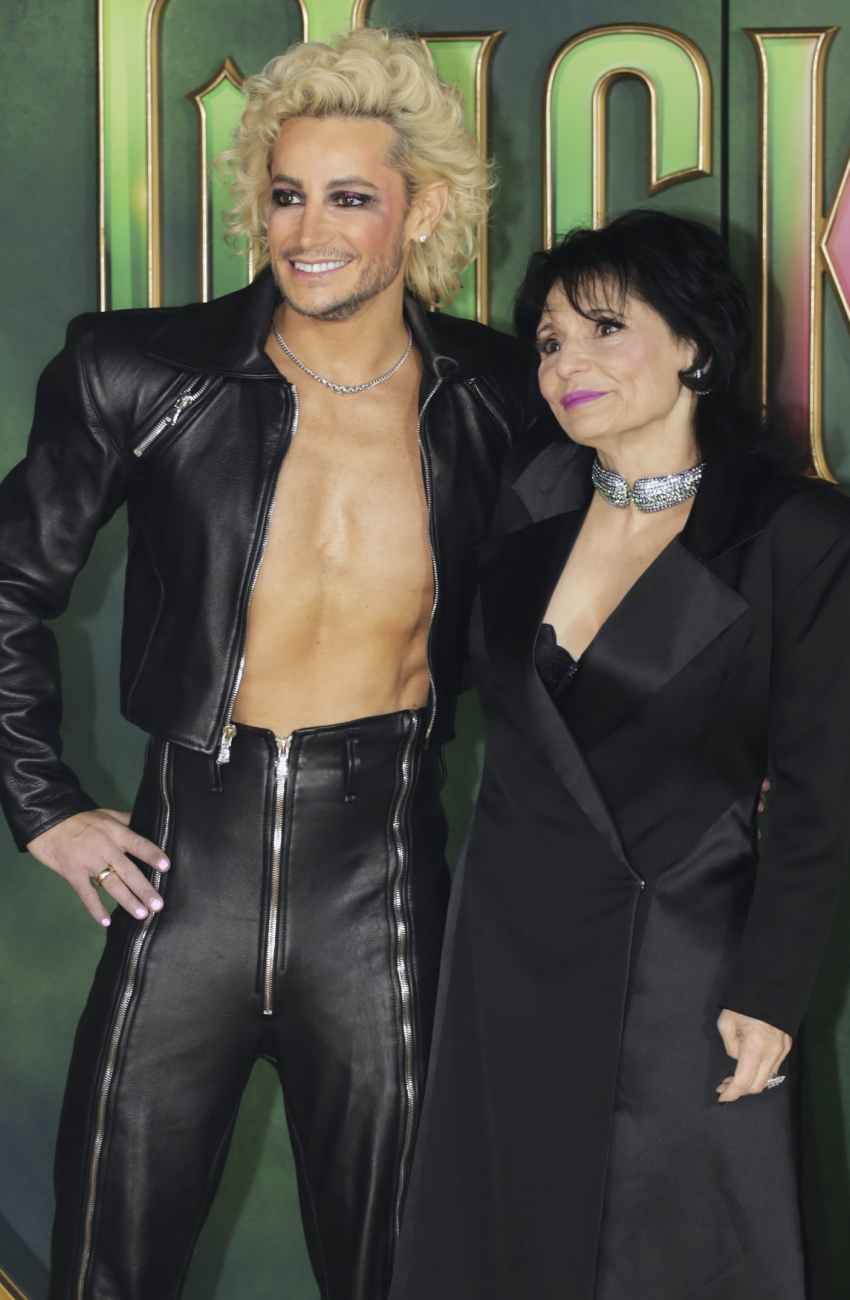 Ariana Grande Stuns With Family in Pink Glam at Wicked London Premiere