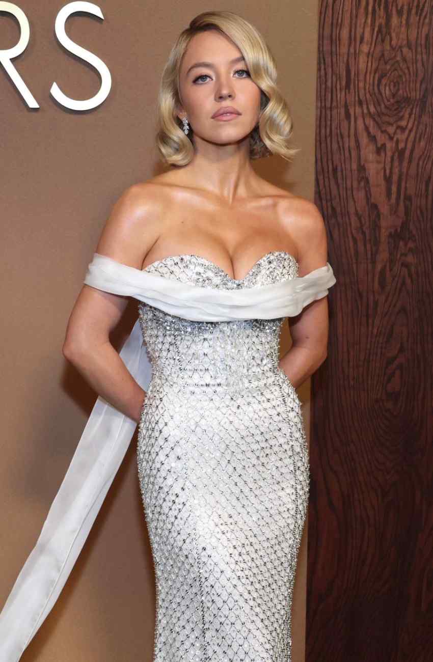 Sydney Sweeney Shines in a Dazzling Silver Look at Governors Awards