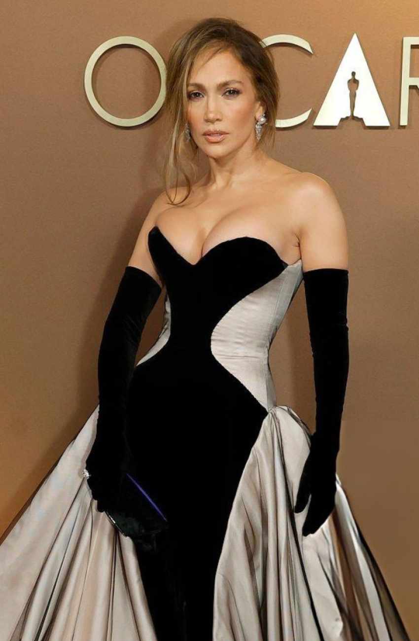 Jennifer Lopez Stuns in Sheer Glam at 2025 Governors Awards