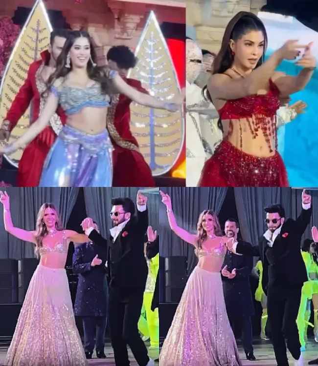 Ranveer Singh Dances With Bettina at Netra–Vamsi’s Sangeet Night