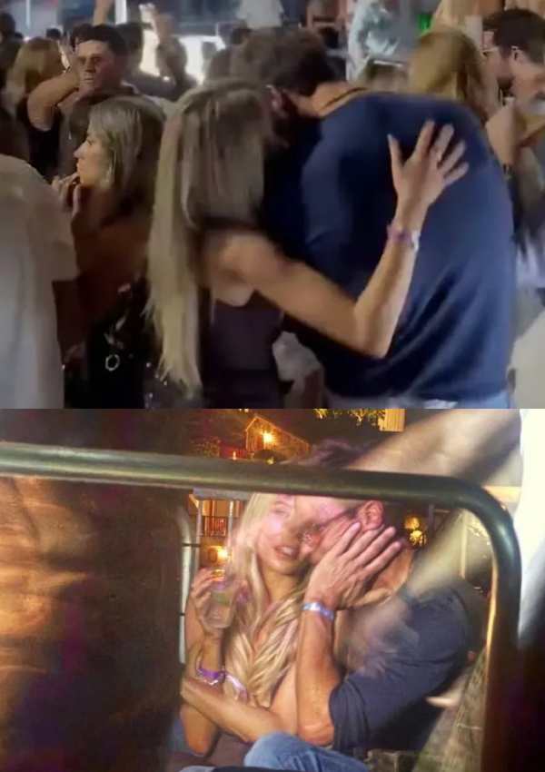 Alix Earle and Tom Brady