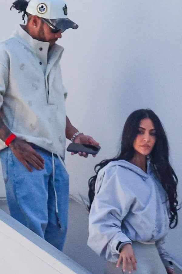 Kim Kardashian and Lewis Hamilton Confirm Romance with Malibu PDA