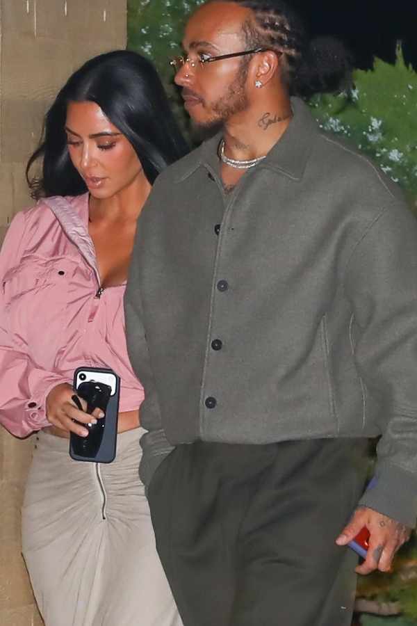 Kim Kardashian and Lewis Hamilton Confirm Romance with Malibu PDA