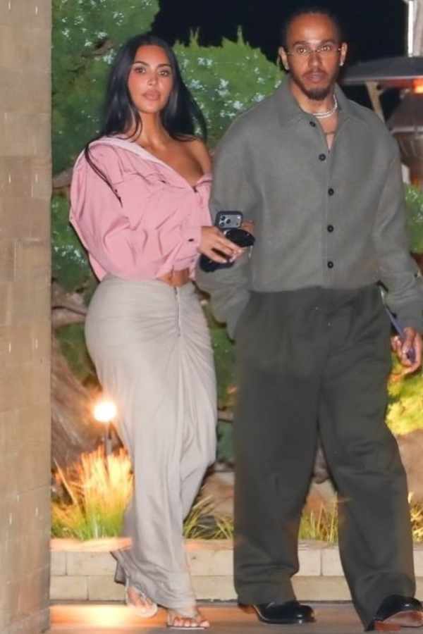 Kim Kardashian and Lewis Hamilton Confirm Romance with Malibu PDA