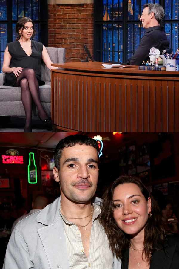 Aubrey Plaza Asks Seth Meyers to Deliver Her Baby Over Henry Winkler