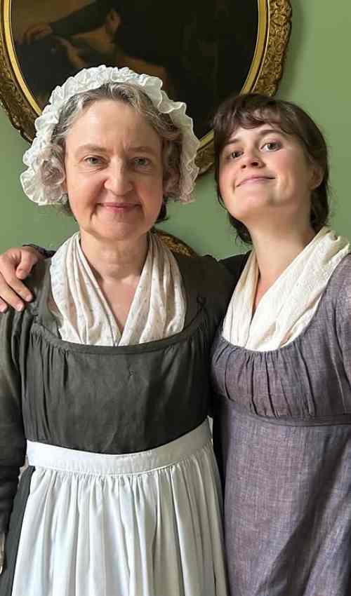 Lucy Briers and Ella Bruccoleri Share Emotional Mary Bennet Moment