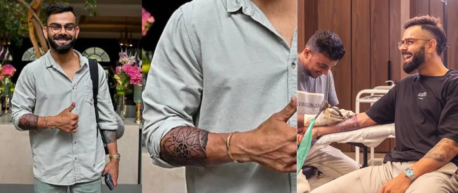 Virat Kohli flaunts new tattoo ahead of IPL