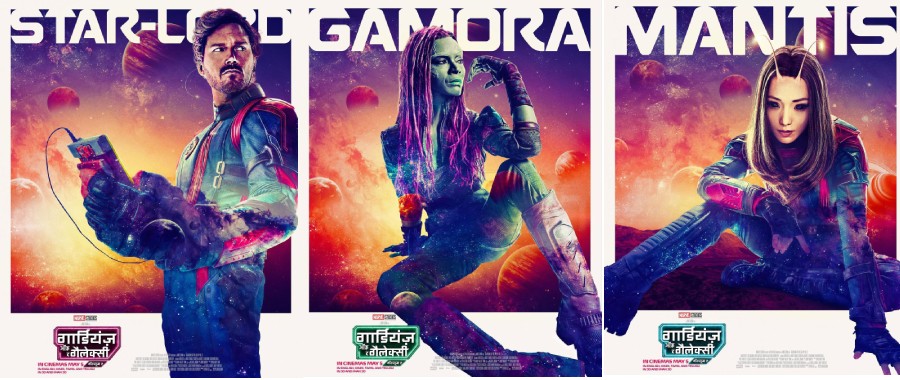 Guardians of the galaxy 3 character posters released