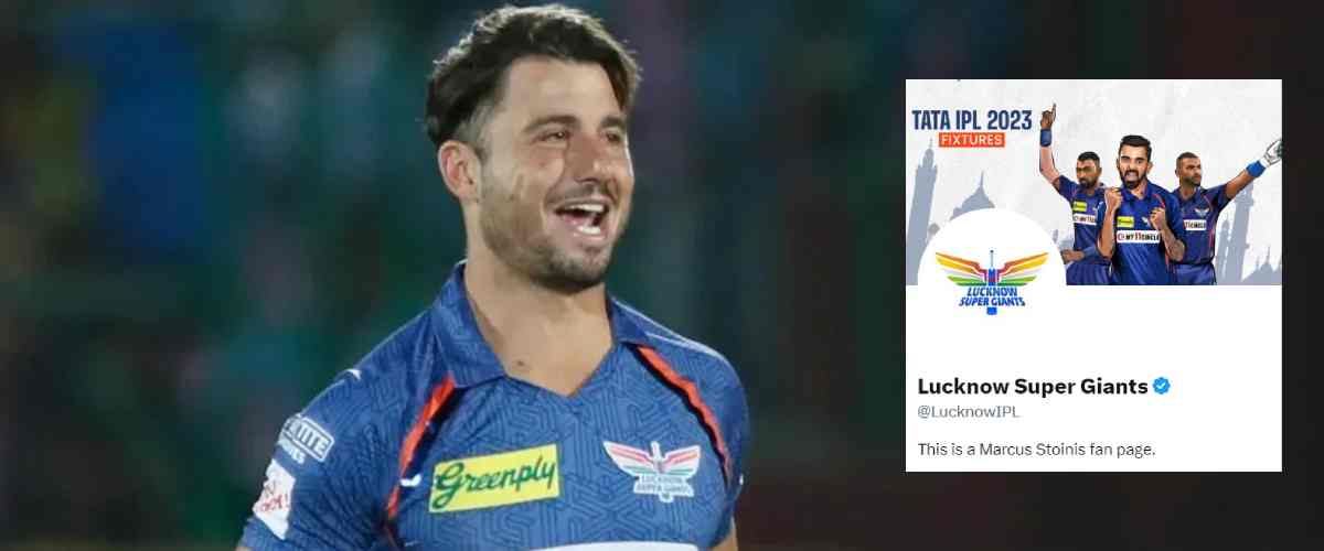 Twitter bio named after Marcus Stoinis after explosive innings