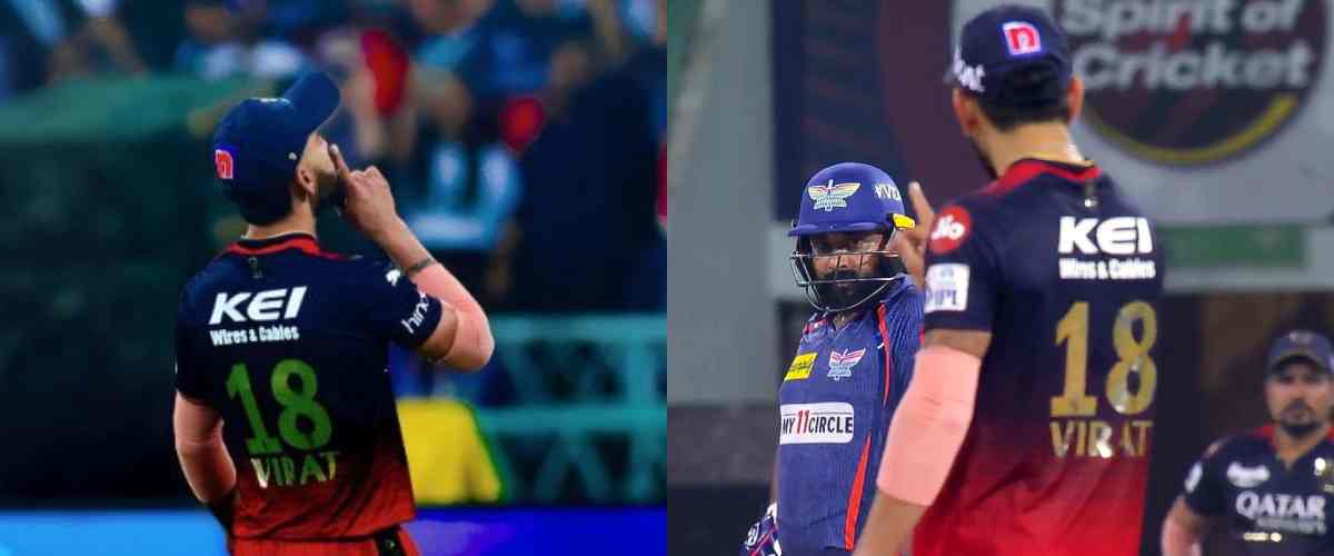 Here is the full truth of the match between RCB and Lucknow. After the match was over, Virat Kohli and Gautam Gambhir intervened with Amit Mishra and other players.