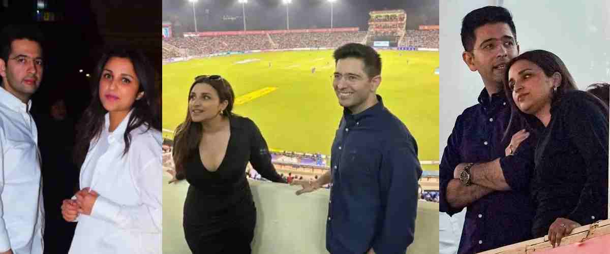 Seeing Parineeti and Raghav, slogans of Bhabhi Zindabad were raised in the IPL match