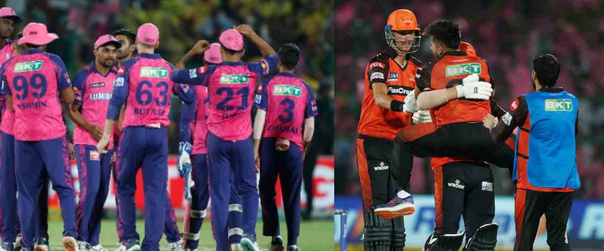 Hyderabad beat Rajasthan Royals by 6 wickets in a thrilling match