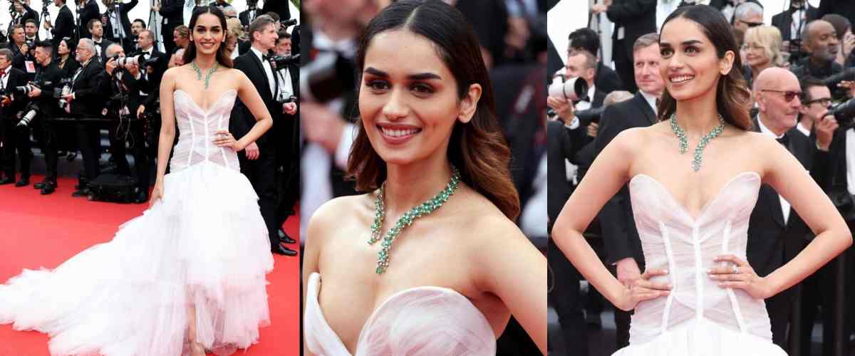 Manushi Chhillar's stunning debut in Cannes