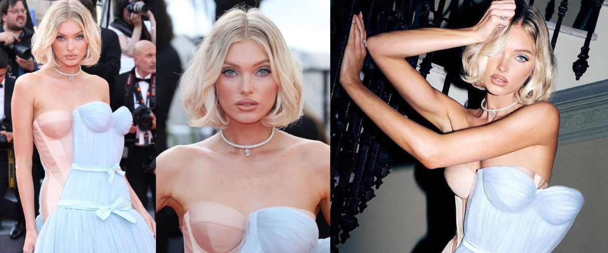 Elsa Hosk Adds Glamour to Cannes