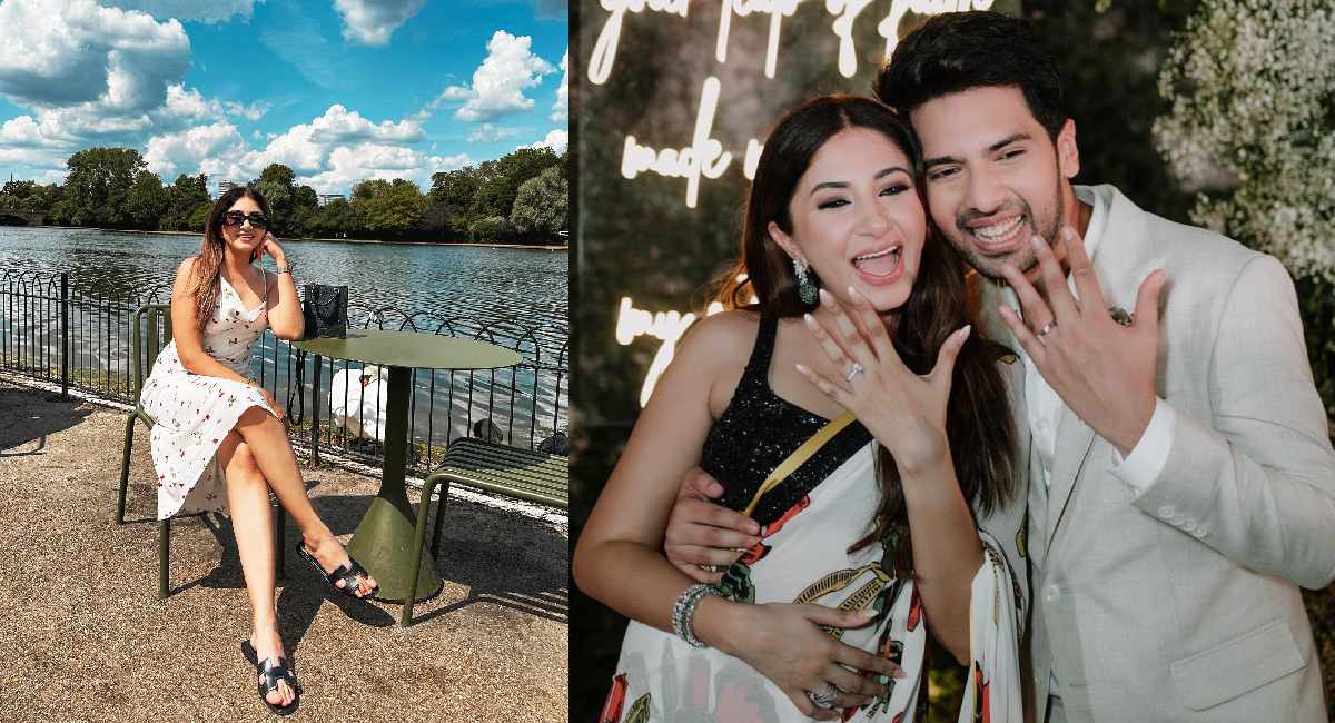 Armaan Malik and Aashna Shroff Share a Romantic Engagement Celebration with Fans
