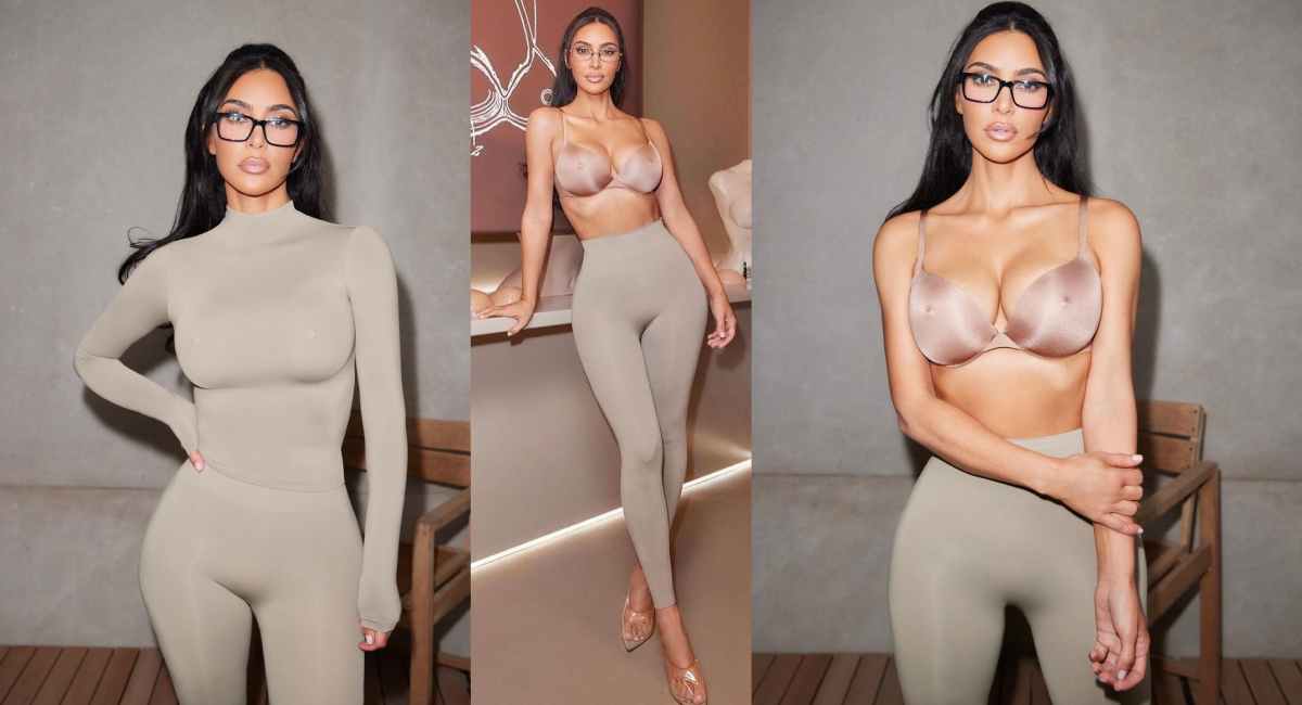 Kim Kardashian New Ultimate Nipple Bra Creates a Stir in Fashion