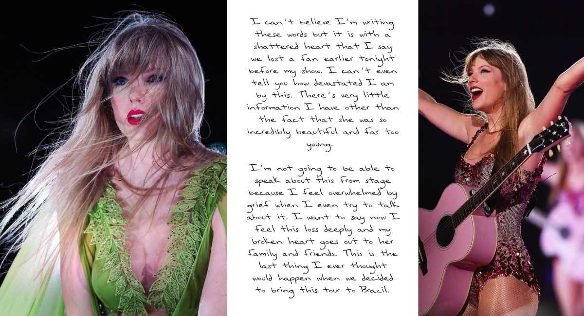 Taylor Swift Mourns the Loss of Fan Before Brazil Show on Eras Tour