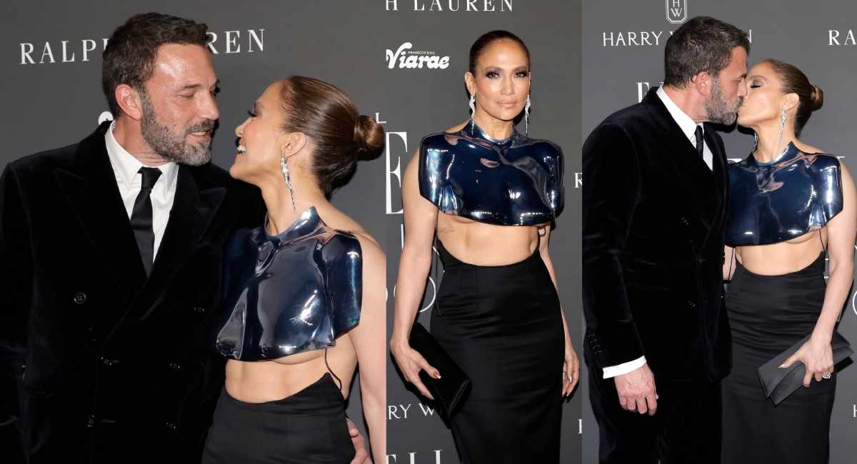 Jennifer Lopez honors at Elle Women in Hollywood gala