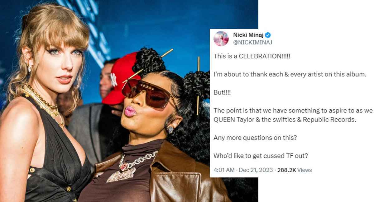 Nicki Minaj Open to Collaboration with Taylor Swift, Eight Years After Twitter Feud