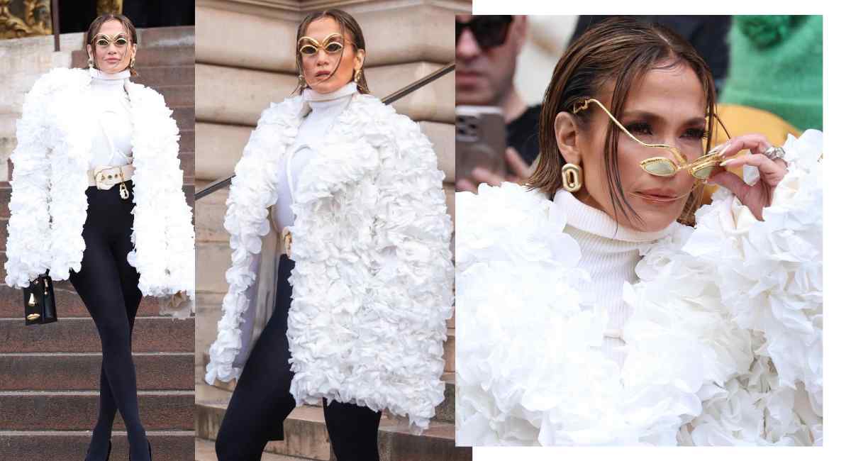 Jennifer Lopez Paris Fashion Week Short Hair Sunglasses Movie Buzz