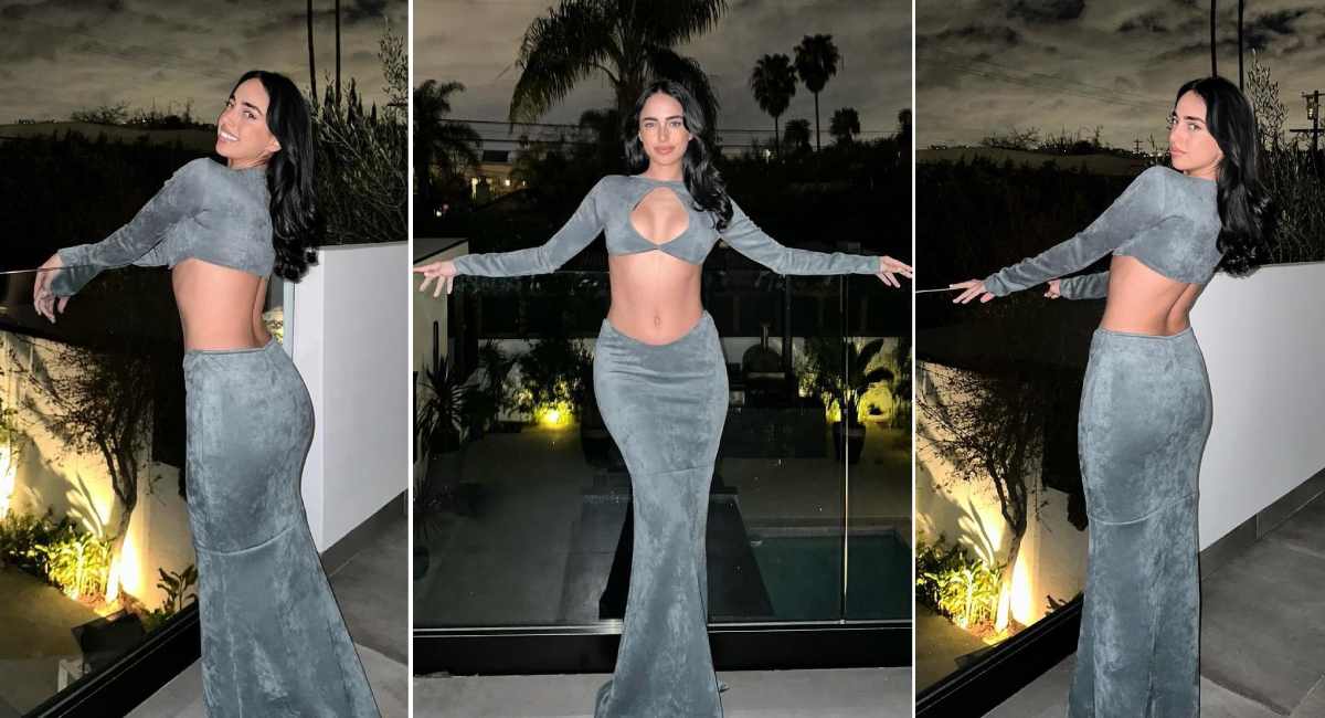 Maria Georgas Stuns Cher Inspired Look Toned Abs