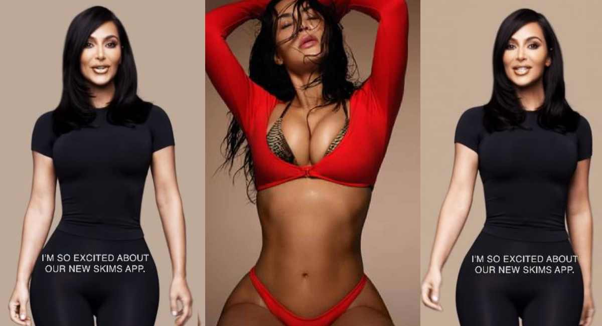 Kim Kardashian Skims Promo Sparks AI Speculation